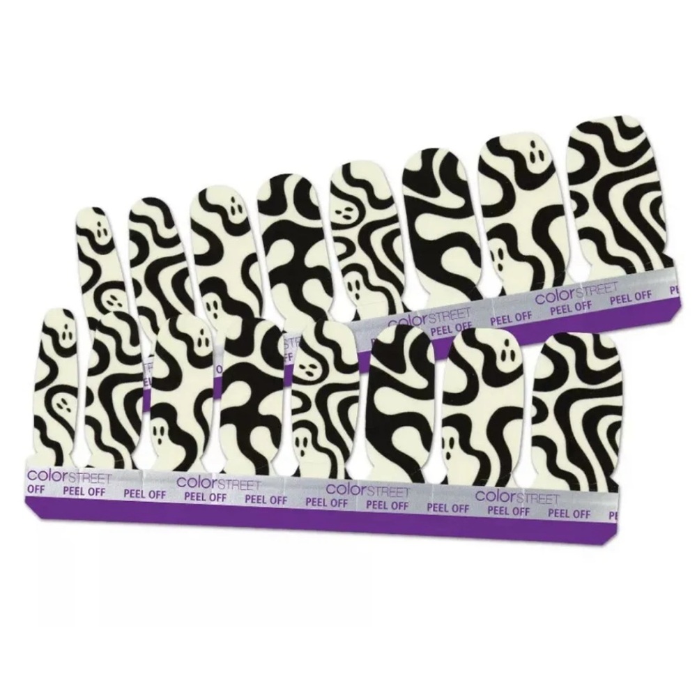 *Retired* Color Street: Feeling Fab-boo-lous | Halloween Glow in the Dark Black - Picture 14 of 14